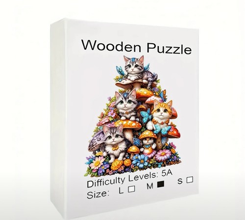 Puzzle legno forme - in,