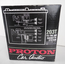 PROTON CAR AUDIO 203T TV / FM