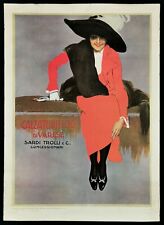 CALZATURIFICIO DI VARESE SARDI TROLLI E C. manifesto poster Abbigliamento J32