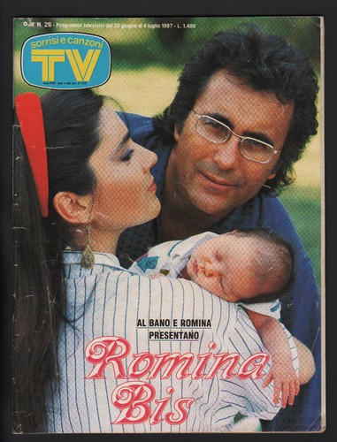 Sorrisi 1987 bano romina - sorrisi,