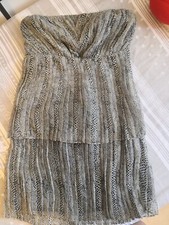 Vestito Zara Elegante a Fantasia Animalier