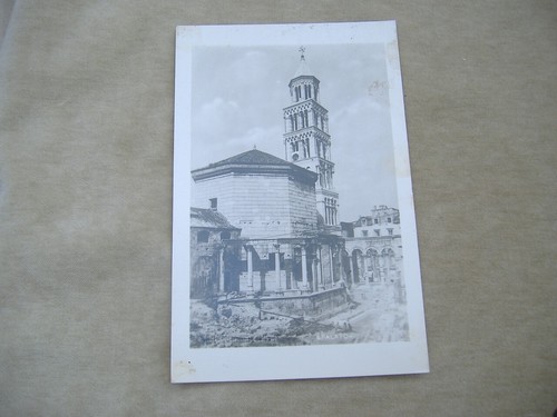 Cartolina spalato croazia - di, spalato-croazia