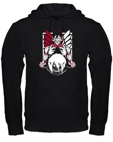 Felpa con cappuccio anime