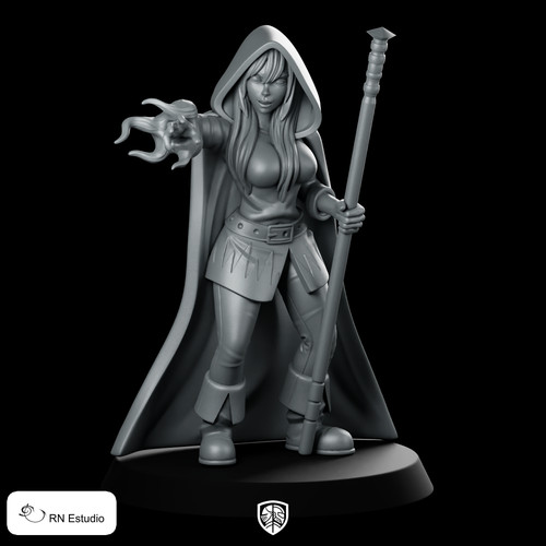Mago femminile strega - , in