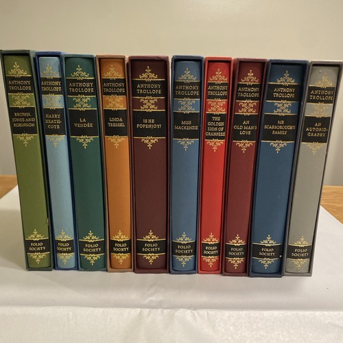 Anthony trollope folio society - anthony,