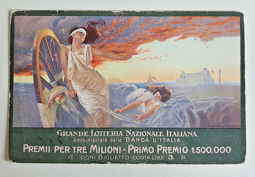 Cartolina grande lotteria - grande,
