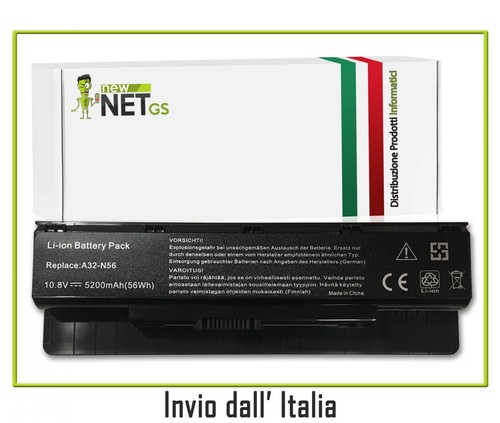 Batteria per asus a31 n56 - batteria, a31-n56
