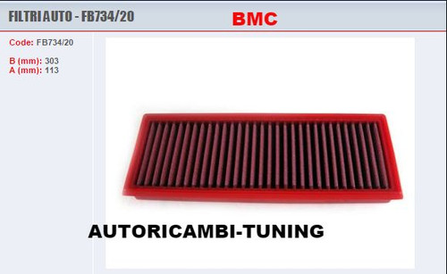 Filtro aria sportivo bmc - sportivo,