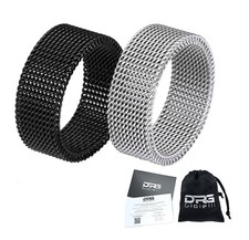 Anello acciaio maglia retina