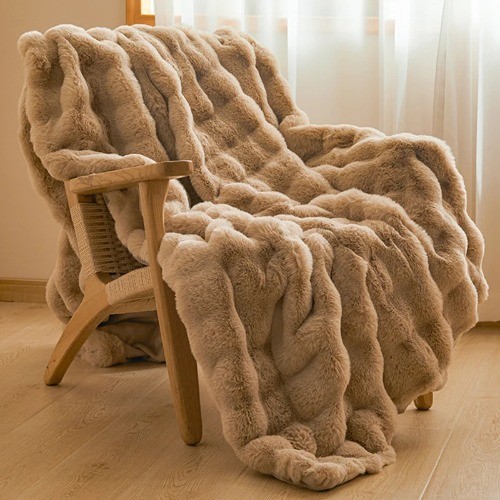 Coperta lusso pelliccia - coperta,