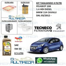 Tagliando filtri olio total - olio,