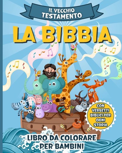 Bibbia libro colorare - la,