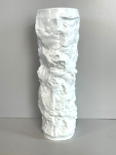 VASO BAVARIA DESIGN PORTA FIORI PORCELLANA BIANCA VINTAGE ARREDAMENTO epoca 1970