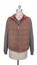 Giacca Gilet In Suede Marrone