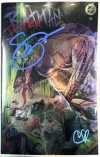 ABSOLUTE BATMAN 15 2X SIGNED