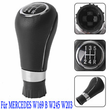 Pomello cambio 5 marce nero per Mercedes W169 B W245 W203