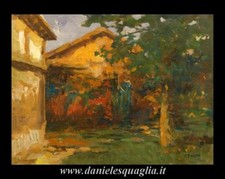 CASA DI CAMPAGNA FAINI ALBERTO DIPINTO ORIGINALE OLIO 30x40