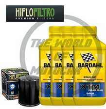 Tagliando Harley/Davidson Sportster/Softail  Bardahl XTM 20W50 filtro olio nero 