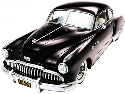 1949 buick black - black, car