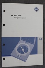 VW MFD DVD Navigatore Manuale Uso e Manutenzione "2005" Manuale