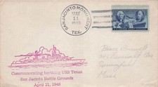 USS Texas San Jacinto Battle