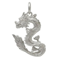 Ciondolo Drago In Argento
