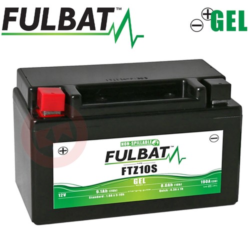 Batteria gel fulbat ytz10s - gel,