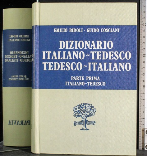 Dizionario tedesco parte - tedesco.,