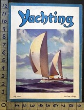 1939 BARCA A VELA ARTE NAUTICA