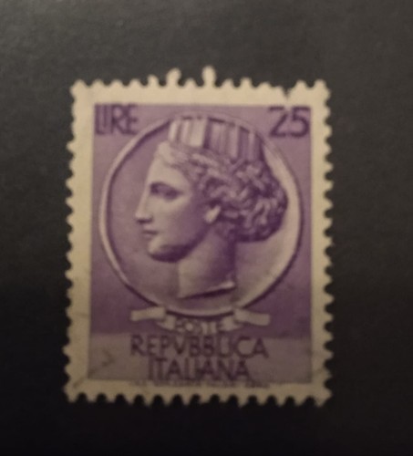 Francobollo italiano lire - francobollo,