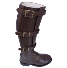 Stivali in pelle di cavalleria