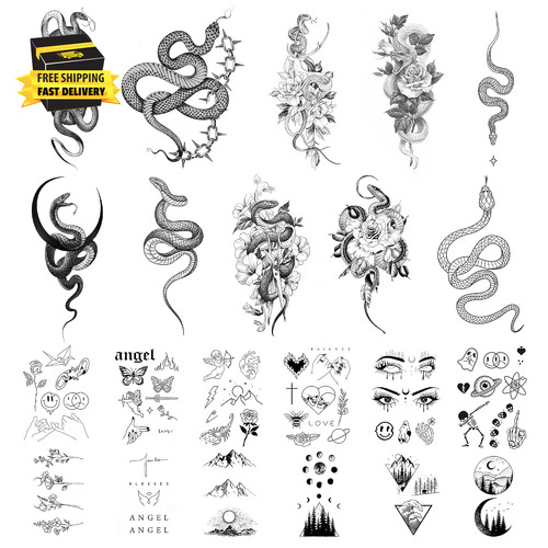 Fogli tatuaggio temporaneo - 22,