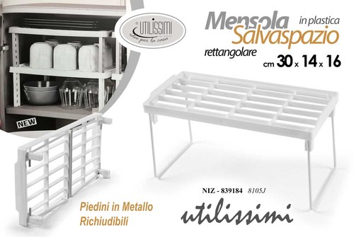 Mensola salvaspazio organizer - mensola,