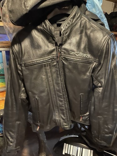 Giacca moto vera pelle bovina - giacca,