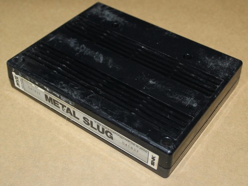 Mvs metal slug - metal, etichetta