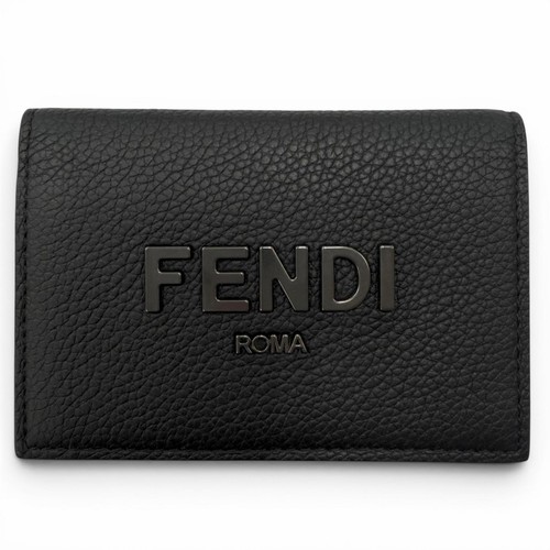 Excellent fendi card case logo - fendi,