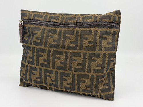 Fendi zucca pochette nylon - zucca,