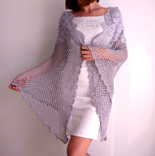 Scialle in pizzo, bolero da