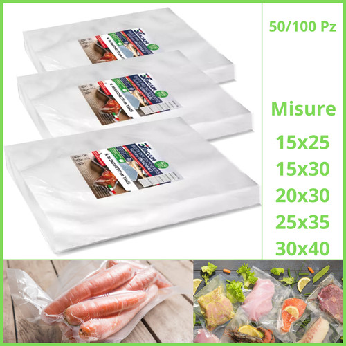 100 buste sacchetti per - 50,