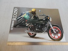 BROCHURE DEPLIANT ORIGINALE YAMAHA RD 125 LINGUA FRANCESE