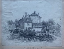 Disegno Di Matita Casa Con