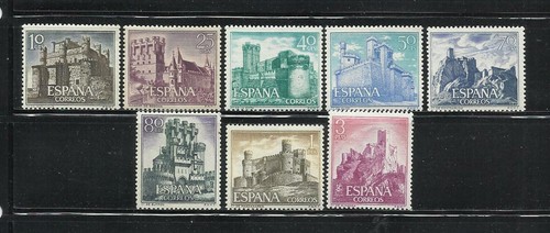 Spagna castelli 1966 mnh - 1966,