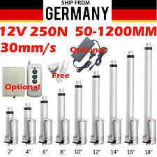 12V 250N 50mm-1000mm Elettrico