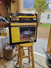 Sears Set Tavolo Router Artigiano 925470 Convertibile Portatile Vintage Scatola Aperta