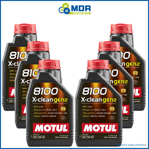 Litri olio motul - olio, x-clean