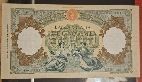 Rarissima cinquemila 5000 lire - 5000,