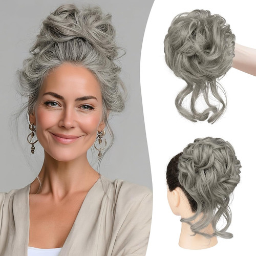 Chignon capelli finti con - chignon,