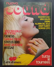 NUOVO SOUND 7/1980 RETTORE IVAN GRAZIANI GRACE SLICK STATUS QUO ALUNNI DEL SOLE
