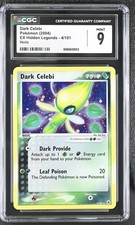 CGC 9 MINT Dark Celebi 2004 EX