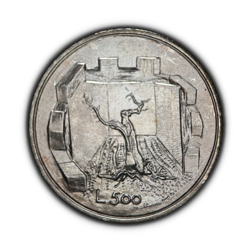 San marino 1976 500 - marino., lire